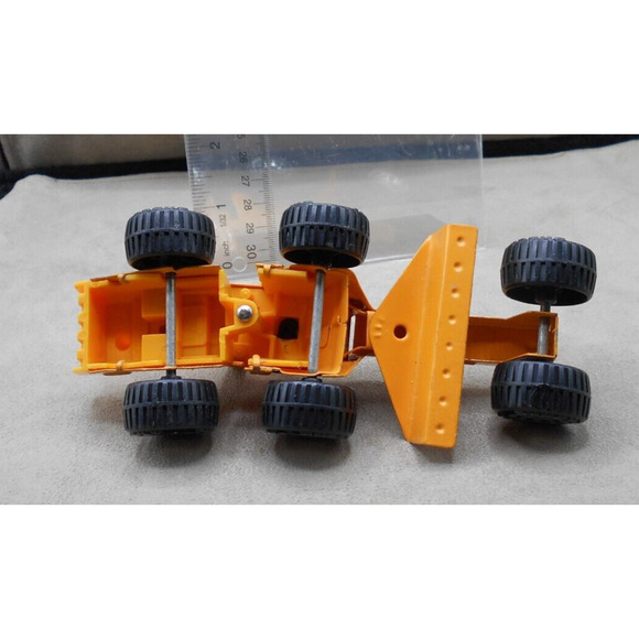 Buddy L 1979 Construction Road Grader Toy Brutes #467 Pressed Steel Toy - Picture 7 of 8